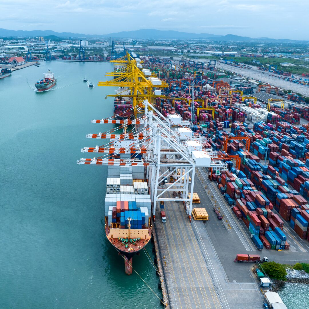 Shearwater Clearing customs agents working at a border checkpoint